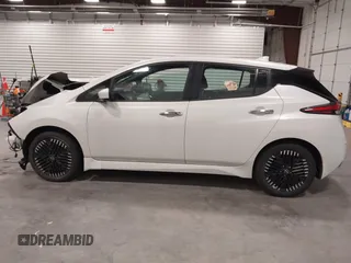 2023 Nissan LEAF SV Plus with VIN 1N4CZ1CV6PC553041, listed as a IAAI auction lot 42076867 with 19,732 mi miles and . Bid and sale history available at DreamBid. Image 14.