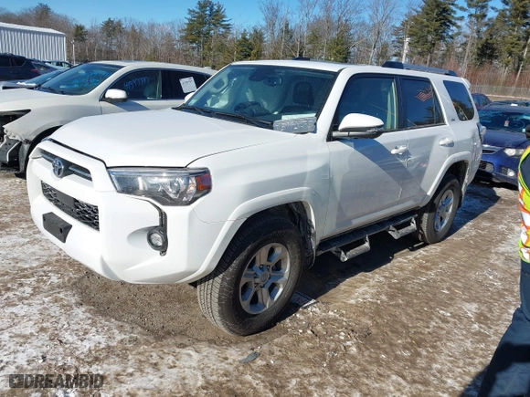 2024 Toyota 4Runner SR5 Premium with VIN JTENU5JR0R6296258, listed as a IAAI auction lot 41420385 with 4,649 mi miles. Bid and sale history available at carsss.com. Image 2.
