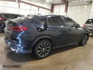 2024 BMW X6 xDrive40i with VIN 5UX33EX01R9T16988, listed as a Copart auction lot 48806495 with 0 mi miles and Salvage Title. Bid and sale history available at carsss.com. Image 3.