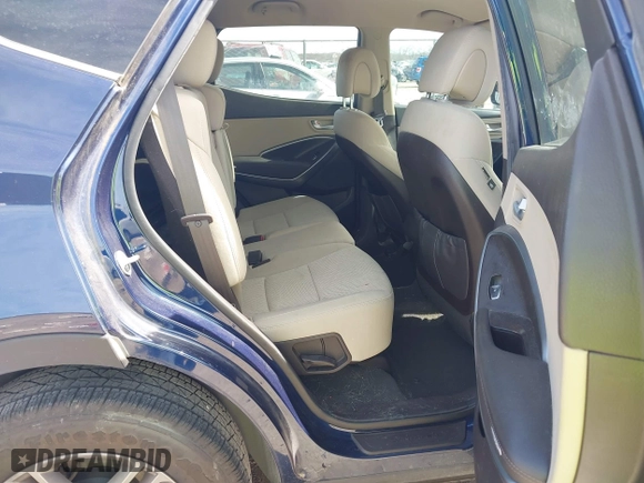 2017 Hyundai Santa Fe Sport 2.4L with VIN 5XYZT3LBXHG491583, listed as a IAAI auction lot 41687859 with 77,279 mi miles. Bid and sale history available at carsss.com. Image 8.