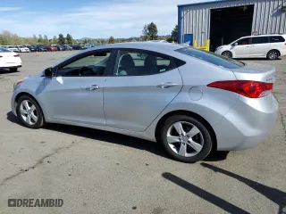2013 Hyundai Elantra Limited with VIN 5NPDH4AE3DH236825, listed as a Copart auction lot 52806265 with 166,060 mi miles and Salvage Title. Bid and sale history available at carsss.com. Image 2.