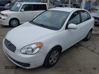 2010 Hyundai Accent GLS with VIN KMHCN4AC1AU491022, listed as a IAAI auction lot 41926186 with 117,398 mi miles. Bid and sale history available at carsss.com. Image 2.
