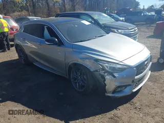 2017 Infiniti QX30 Sport with VIN SJKCH5CP8HA021984, listed as a IAAI auction lot 41668505 with 115,704 mi miles and . Bid and sale history available at DreamBid. Image 1.