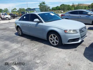 2009 Audi A4 Premium with VIN WAULF78K29N025215, listed as a IAAI auction lot 42603360 with 126,070 mi miles and . Bid and sale history available at DreamBid. Image 1.