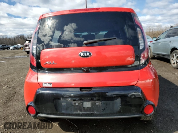 2016 Kia Soul + with VIN KNDJP3A50G7820253, listed as a Copart auction lot 49901865 with 94,576 mi miles and Salvage Title. Bid and sale history available at carsss.com. Image 6.