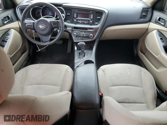 2015 Kia Optima LX with VIN 5XXGM4A79FG365760, listed as a Copart auction lot 54619925 with 85,543 mi miles and Clean Title. Bid and sale history available at carsss.com. Image 8.