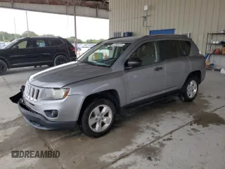2015 Jeep Compass Sport with VIN 1C4NJCBA6FD171346, listed as a Copart auction lot 53968225 with 98,154 mi miles and Salvage Title. Bid and sale history available at carsss.com. Image 1.