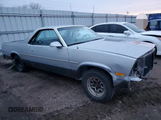 1987 Chevrolet El Camino z VIN 3GCCW80H1HS905822, wystawiony jako Copart lot #83686744 z przebiegiem 83 492 mil mil oraz Szkoda całkowita • Salvage title. Historia ofert i sprzedaży dostępna na DreamBid. Obrazek 4.