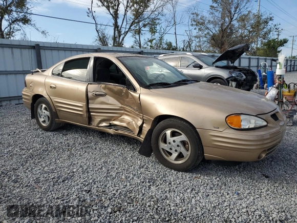 1999 Pontiac Grand Am SE2 with VIN 1G2NE52EXXM716313, listed as a Copart auction lot 86522744 with 102,438 mi miles and Salvage Title. Bid and sale history available at carsss.com. Image 4.