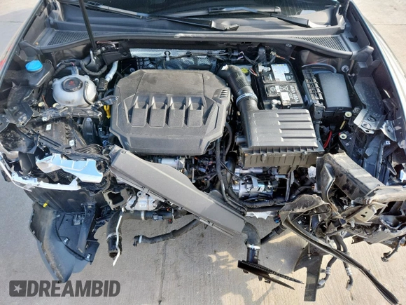 2024 Audi Q3 S line Premium Plus with VIN WA1EECF33R1047616, listed as a Copart auction lot 60154045 with 12,626 mi miles and Salvage title. Bid and sale history available at DreamBid. Image 12.