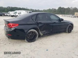 2020 BMW 5 Series 530e with VIN WBAJA9C07LCD65408, listed as a Copart auction lot 55806404 with 17,480 mi miles and Salvage Title. Bid and sale history available at DreamBid. Image 3.