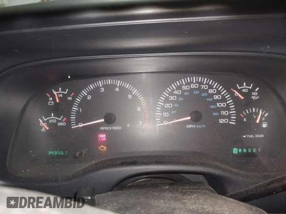 2000 Dodge Dakota Sport with VIN 1B7GL22N8YS723458, listed as a IAAI auction lot 41783869 with 143,561 mi miles and . Bid and sale history available at carsss.com. Image 7.