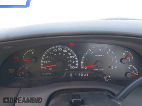 1999 Ford F-150 with VIN 1FTZF1727XKA60617, listed as a IAAI auction lot 41980403 with 98,481 mi miles and . Bid and sale history available at DreamBid. Image 7.