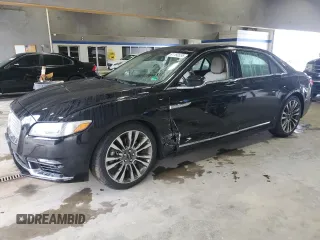 2017 Lincoln Continental Reserve with VIN 1LN6L9NP0H5602824, listed as a Copart auction lot 61150535 with 112,440 mi miles and Salvage title. Bid and sale history available at DreamBid. Image 1.