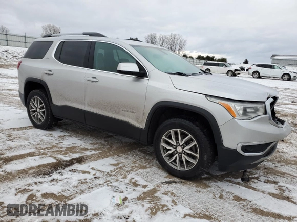 2019 GMC Acadia SLE with VIN 1GKKNSLA7KZ244581, listed as a Copart auction lot 86800064 with 153,724 mi miles and Clean Title. Bid and sale history available at DreamBid. Image 4.