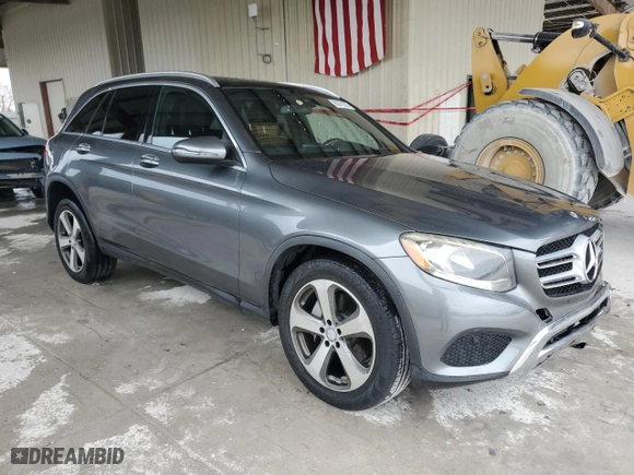 2017 Mercedes-Benz GLC with VIN WDC0G4JB6HF134193, listed as a Copart auction lot 88370225 with 71,104 mi miles and Salvage Title. Bid and sale history available at carsss.com. Image 4.