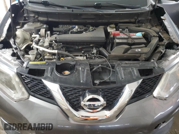 2016 Nissan Rogue S with VIN KNMAT2MT9GP598487, listed as a Copart auction lot 54503715 with 97,051 mi miles and Salvage Title. Bid and sale history available at carsss.com. Image 12.