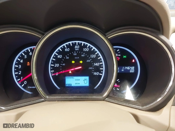 2011 Nissan Murano SV with VIN JN8AZ1MWXBW187833, listed as a IAAI auction lot 39805700 with 114,649 mi miles. Bid and sale history available at carsss.com. Image 15.
