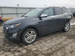2020 Chevrolet Equinox Premier z VIN 2GNAXXEV4L6190885, wystawiony jako Copart lot #49607895 z przebiegiem 50 705 mil mil oraz Szkoda całkowita • Salvage title. Historia ofert i sprzedaży dostępna na DreamBid. Obrazek 1.