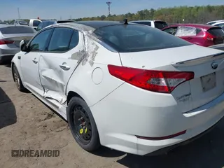2013 Kia Optima SX with VIN 5XXGR4A66DG202571, listed as a IAAI auction lot 41917407 with 167,968 mi miles. Bid and sale history available at carsss.com. Image 3.