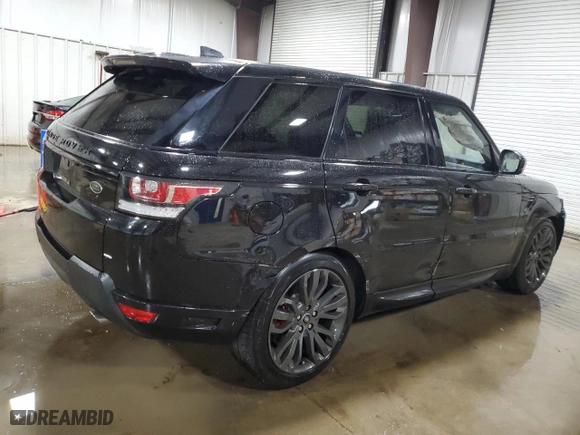 2017 Land Rover Range Rover Sport HSE Dynamic with VIN SALWV2FV5HA684634, listed as a Copart auction lot 45911075 with 61,555 mi miles and Salvage Title. Bid and sale history available at carsss.com. Image 3.