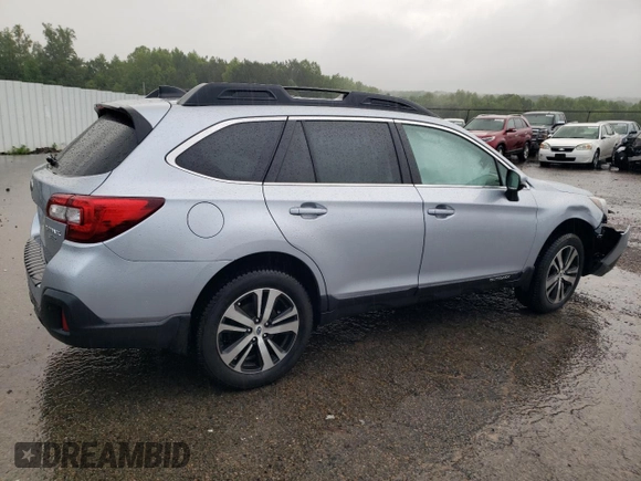 2018 Subaru Outback Limited with VIN 4S4BSENC0J3385459, listed as a Copart auction lot 57396385 with 128,376 mi miles and Salvage title. Bid and sale history available at DreamBid. Image 3.