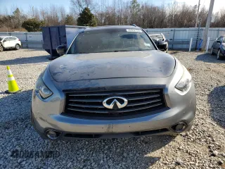 2015 Infiniti QX70 with VIN JN8CS1MU7FM382222, listed as a Copart auction lot 46942735 with 109,925 mi miles and Clean Title. Bid and sale history available at DreamBid. Image 5.