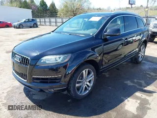 2012 Audi Q7 3.0T Premium Plus with VIN WA1LGAFE7CD002515, listed as a IAAI auction lot 41889054 with 130,442 mi miles. Bid and sale history available at carsss.com. Image 2.