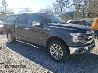2017 Ford F-150 XL with VIN 1FTEW1EG3HFC12612, listed as a Copart auction lot 48075535 with 0 mi miles and Salvage Title. Bid and sale history available at carsss.com. Image 4.
