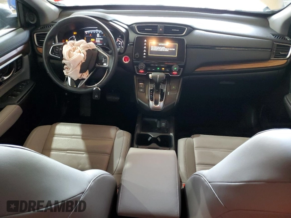 2019 Honda CR-V Touring with VIN 2HKRW2H90KH607364, listed as a Copart auction lot 45844495 with 17,260 mi miles and Salvage Title. Bid and sale history available at carsss.com. Image 8.