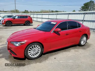 2021 Alfa Romeo Giulia with VIN ZARFAMAN3M7649352, listed as a Copart auction lot 51116125 with 34,093 mi miles and Salvage Title. Bid and sale history available at carsss.com. Image 1.