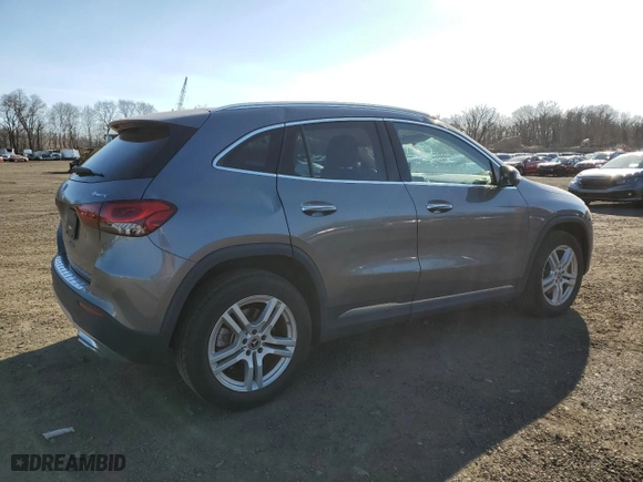 2023 Mercedes-Benz GLA with VIN W1N4N4HB5PJ473972, listed as a Copart auction lot 48774675 with 13,163 mi miles and Salvage Title. Bid and sale history available at carsss.com. Image 3.