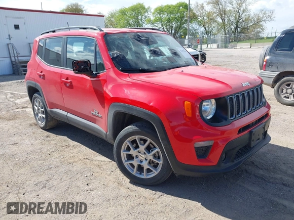 2022 Jeep Renegade Latitude with VIN ZACNJDB1XNPN46562, listed as a IAAI auction lot 42205664 with 75,714 mi miles and . Bid and sale history available at DreamBid. Image 1.