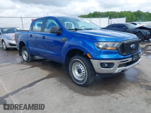 2019 Ford Ranger XL with VIN 1FTER4FH0KLB20351, listed as a IAAI auction lot 42139624 with 81,992 mi miles and . Bid and sale history available at DreamBid. Image 1.