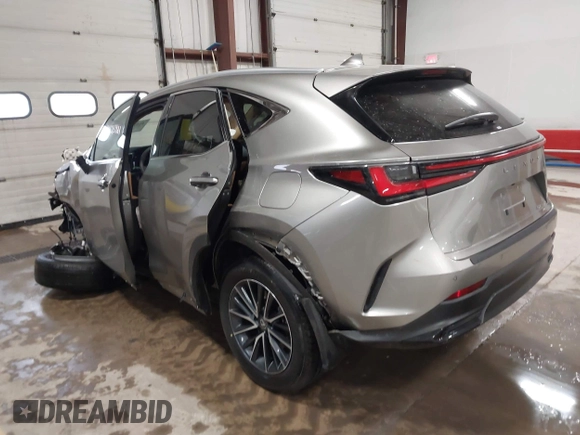 2025 Lexus NX 350h with VIN 2T2AKCEZ8SC043058, listed as a IAAI auction lot 41525981 with 1,575 mi miles and . Bid and sale history available at DreamBid. Image 3.