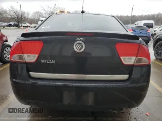 2011 Mercury Milan with VIN 3MEHM0HA5BR603838, listed as a Copart auction lot 83942834 with 190,326 mi miles and Salvage Title. Bid and sale history available at carsss.com. Image 6.
