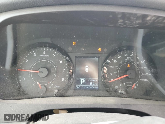 2015 Toyota Sienna LE AAS with VIN 5TDKK3DC7FS652662, listed as a Copart auction lot 49272325 with 129,652 mi miles and Salvage Title. Bid and sale history available at DreamBid. Image 9.