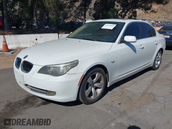 2008 BMW 5 Series 528i with VIN WBANU535X8CT06385, listed as a IAAI auction lot 42531603 with 90,002 mi miles and . Bid and sale history available at DreamBid. Image 2.
