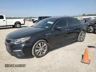 2019 Kia Optima LX with VIN 5XXGT4L35KG295696, listed as a Copart auction lot 49212205 with 78,295 mi miles and Salvage Title. Bid and sale history available at carsss.com. Image 1.