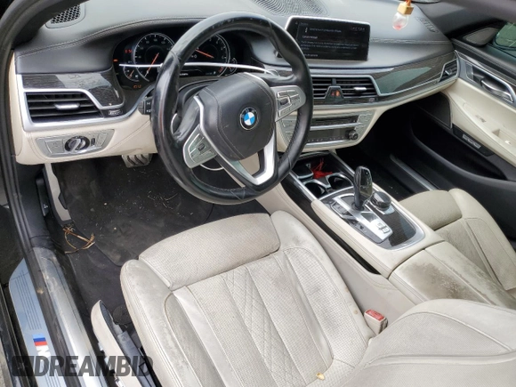 2017 BMW 7 Series 740i with VIN WBA7E2C56HG739456, listed as a Copart auction lot 64728303 with Not Provided miles and . Bid and sale history available at DreamBid. Image 8.