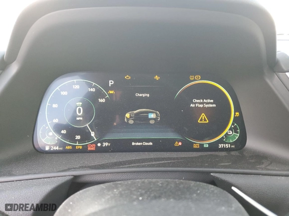 2022 Hyundai Sonata Hybrid Limited with VIN KMHL54JJ1NA050531, listed as a Copart auction lot 43059305 with 37,151 mi miles and Salvage Title. Bid and sale history available at carsss.com. Image 9.