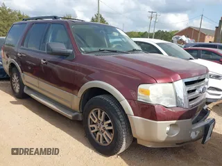 2010 Ford Expedition Eddie Bauer with VIN 1FMJU1H51AEB65408, listed as a IAAI auction lot 41954933 with 202,491 mi miles and . Bid and sale history available at DreamBid. Image 1.