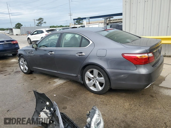 2012 Lexus LS 460 z VIN JTHBL5EF3C5108290, wystawiony jako Copart lot #55386425 z przebiegiem Nie podano mil oraz Szkody całkowita. Historia ofert i sprzedaży dostępna na DreamBid. Obrazek 2.