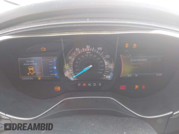 2017 Ford Fusion SE with VIN 3FA6P0HD7HR273404, listed as a IAAI auction lot 40993032 with 102,509 mi miles. Bid and sale history available at carsss.com. Image 7.