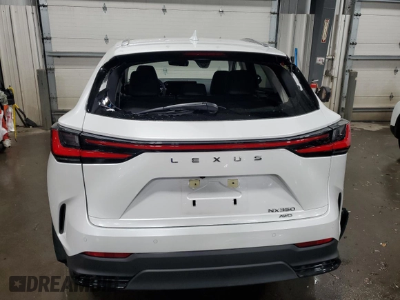 2023 Lexus NX with VIN JTJHGCEZ8P5004654, listed as a Copart auction lot 86502314 with 20,614 mi miles and Salvage Title. Bid and sale history available at carsss.com. Image 6.