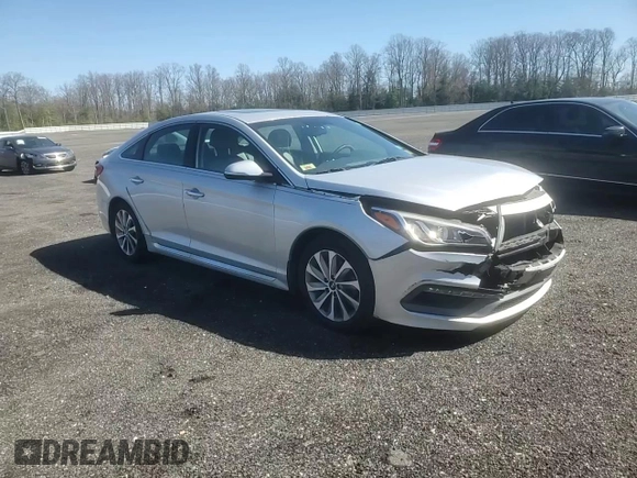 2015 Hyundai Sonata Sport with VIN 5NPE34AF5FH055238, listed as a Copart auction lot 49506805 with 82,312 mi miles and Salvage title. Bid and sale history available at DreamBid. Image 11.