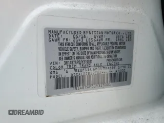 2018 Nissan Sentra S with VIN 3N1AB7AP0JY319301, listed as a Copart auction lot 55420045 with 35,761 mi miles and Salvage Title. Bid and sale history available at DreamBid. Image 12.