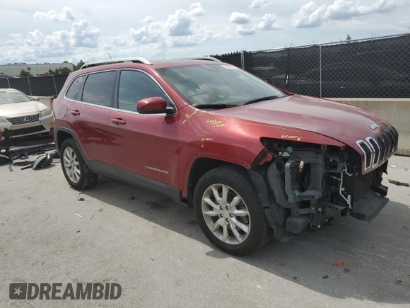2014 Jeep Cherokee Limited с VIN 1C4PJMDS2EW280443, выставлен на аукционе Copart как лот 63616355 с пробегом 66 333 миль миль и Списание • Salvage title. История ставок и продаж доступна на DreamBid. Изображение 4.