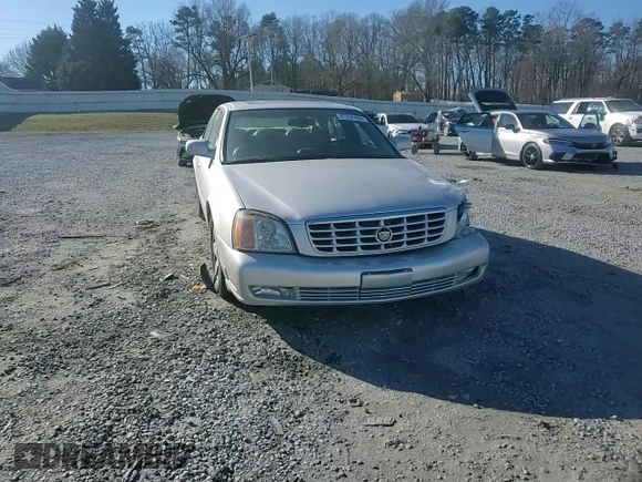 2002 Cadillac DeVille DTS with VIN 1G6KF57922U124813, listed as a Copart auction lot 87055984 with 94,769 mi miles and Salvage Title. Bid and sale history available at carsss.com. Image 11.