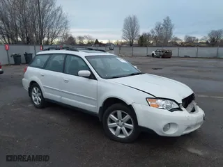 2006 Subaru Legacy Wagon Outback 2.5i Ltd with VIN 4S4BP62C067306805, listed as a IAAI auction lot 41808834 with 184,535 mi miles. Bid and sale history available at carsss.com. Image 1.